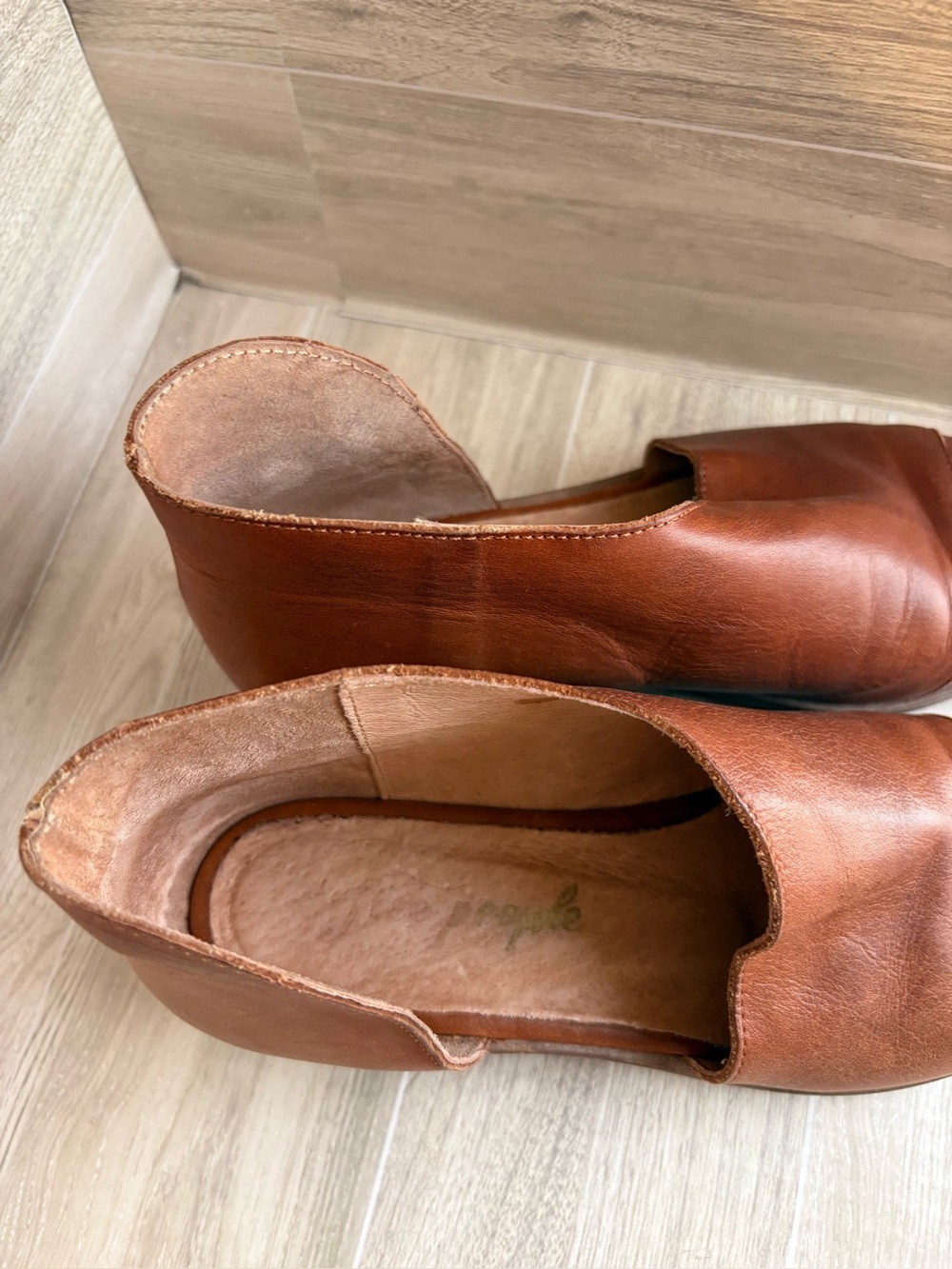 Free People Royale Flat Taupe Brown Size 6 / 36 - Picture 10 of 13